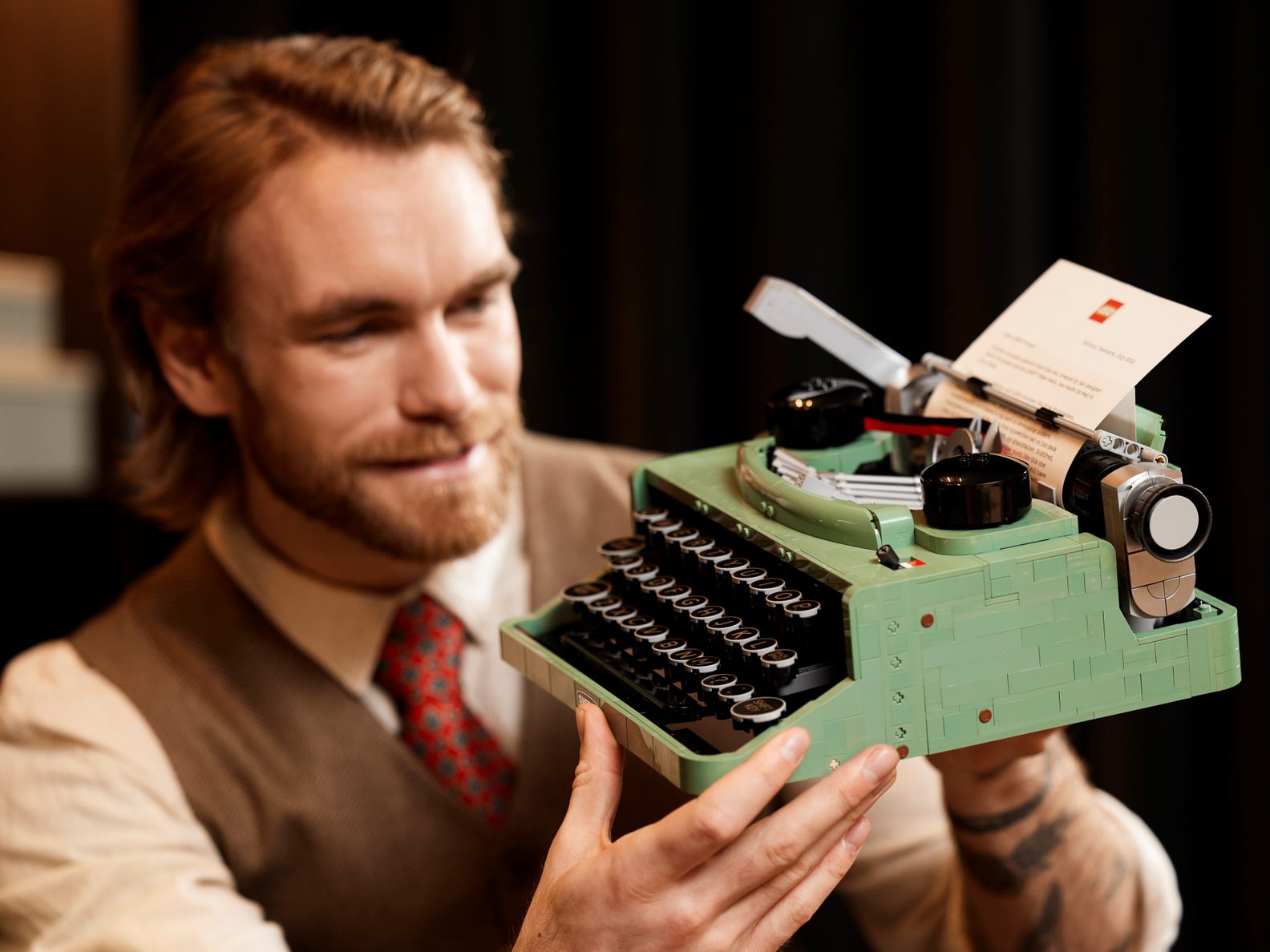 [HAPPY BRICKS] - LEGO  IDEAS - 21327 - MÁY ĐÁNH CHỮ - TYPEWRITER