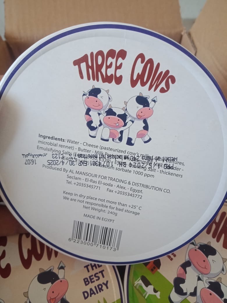 [HCM]Hộp phô mai Three Cows mới 16 miếng/hộp