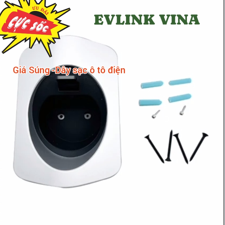 GIÁ ĐỠ SÚNG SẠC TYPE 2 Ô TÔ ĐIỆN VINFAST