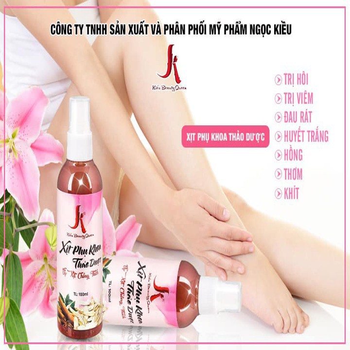 Xịt phụ khoa, dung dịch vệ sinh trầu thông