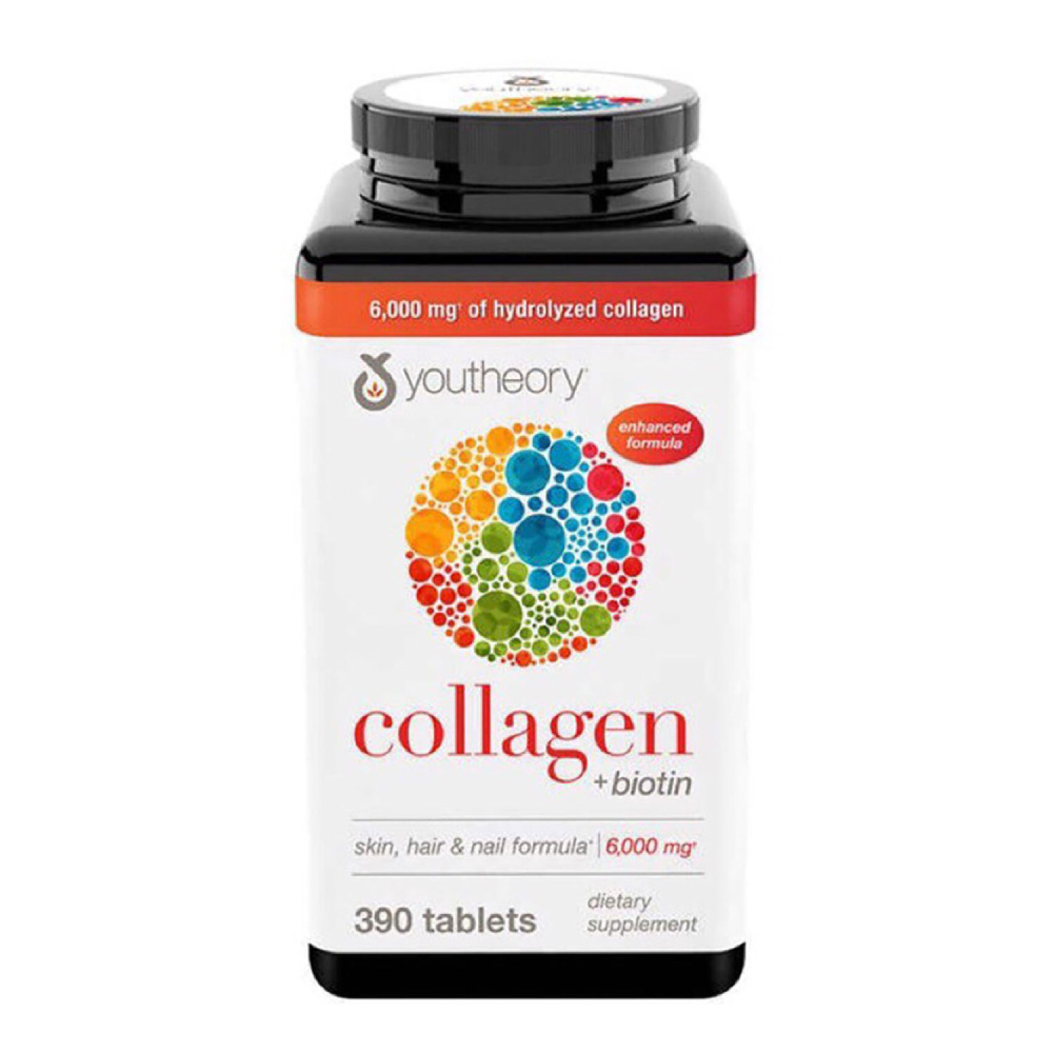 Viên Uống Youtheory Collagen Advanced 390 Viên collagen Type 1,2&3