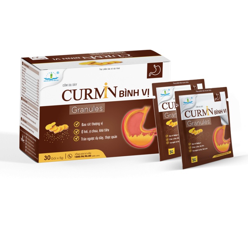 ✅ [CHÍNH HÃNG CỐM DẠ DÀY CURMIN BÌNH VỊ HỘP 30 GÓI