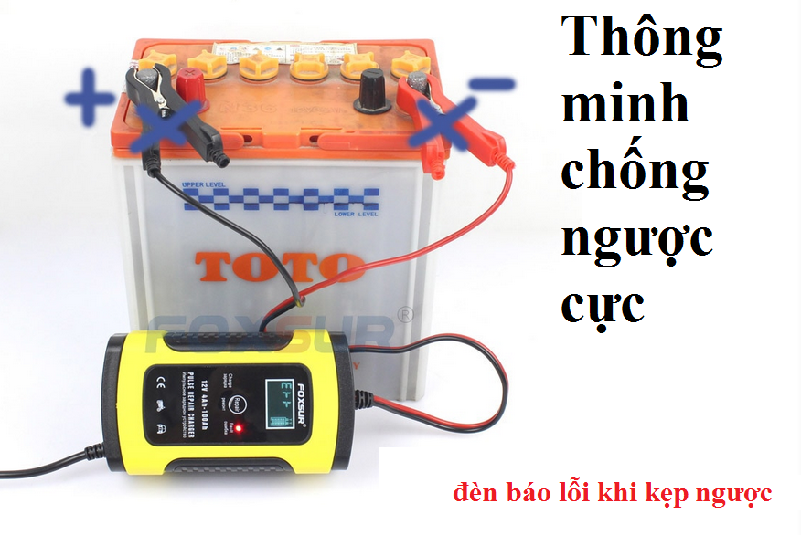 12V 5A Battery Charger - 12V-5A-Foxsus