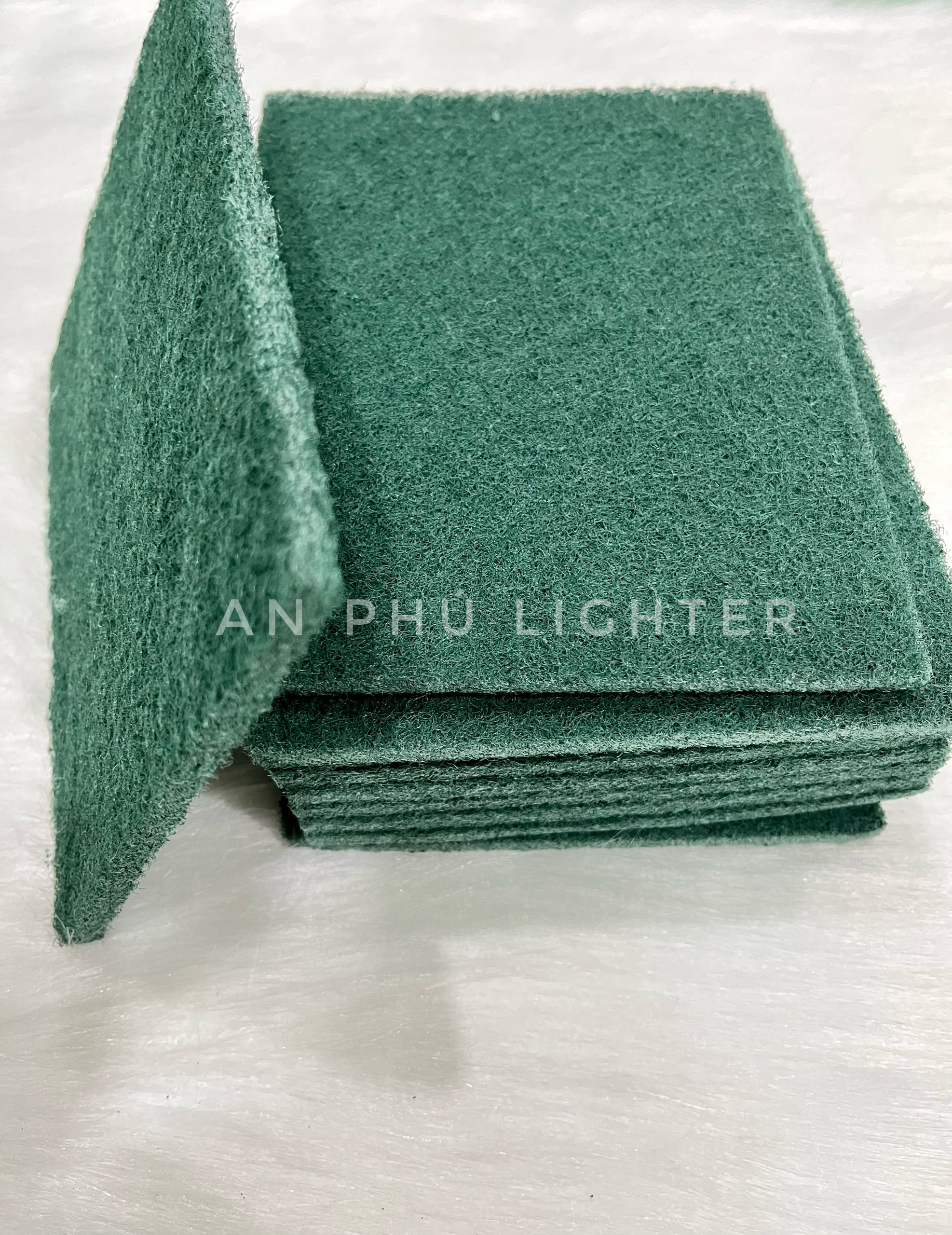 Cước Chùi Chén Dĩa , Cước Xanh Size Lớn ( Bó 10 Miếng )
