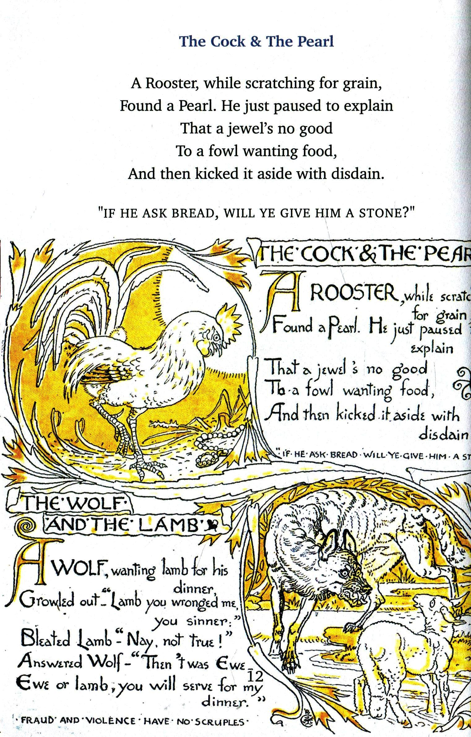 Thơ Ngụ Ngôn Aesop (Song Ngữ) - Walter Crane,Coucou Hibou