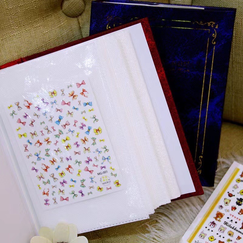 Sổ album đựng sticker 100 trang siêu hot