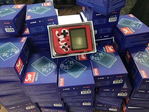 MÁY CHƠI GAME 4 NÚT CẦM TAY SUP GAME BOX 400 IN 1 PLUS