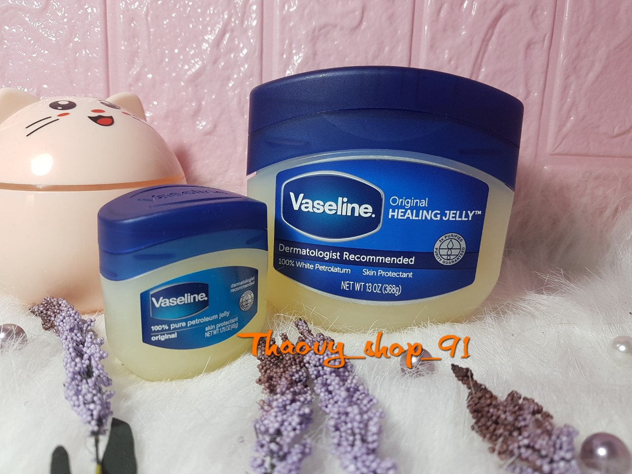 VASELINE- Sáp dưỡng ẩm đa năng 49g-368g (hủ mỡ)