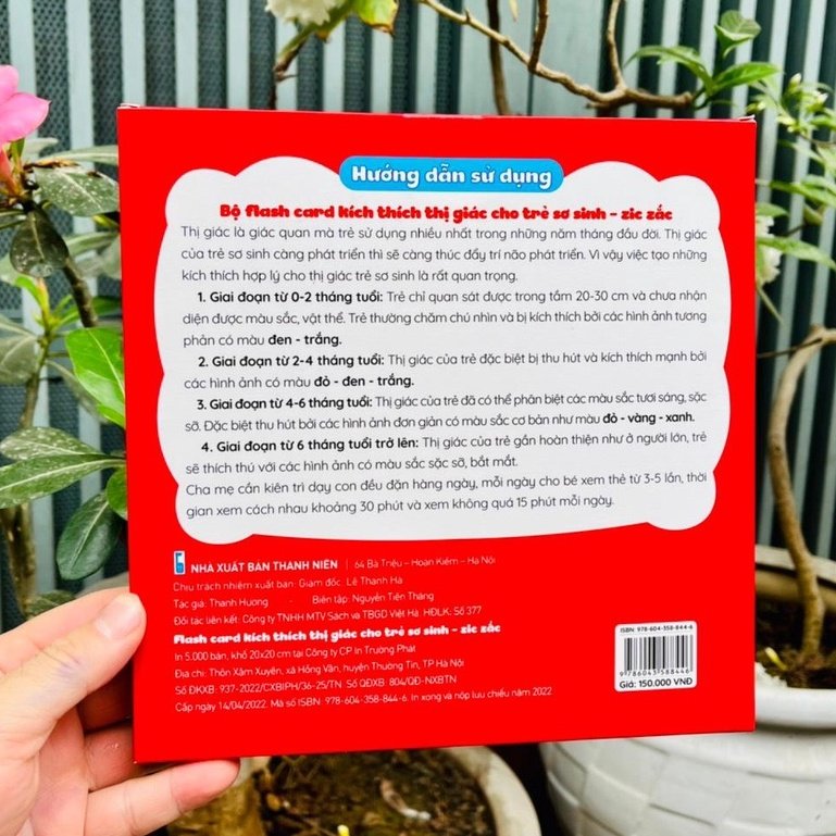Bộ Thẻ Flash Card Kích Thích Thị Giác, Não bộ Cho Trẻ Sơ Sinh Từ 0 Đến 16 Tháng Tuổi Chuẩn Dạy Trẻ Theo Phương Pháp Montessori
