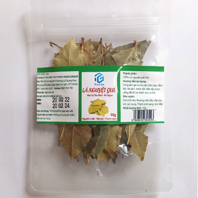 Lá Nguyệt Quế Túi 10g