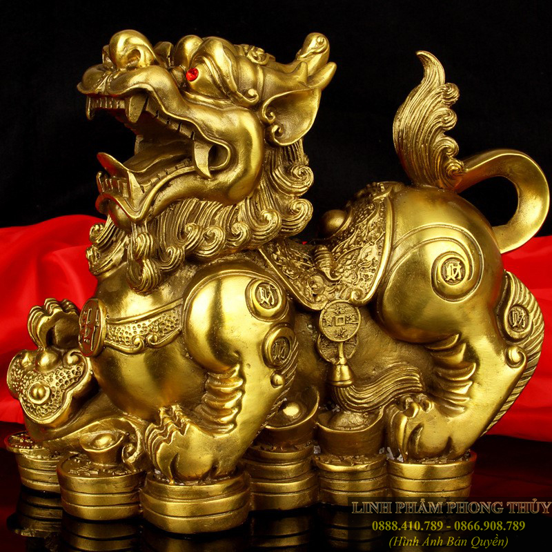 Cặp tỳ hưu đồng như ý tiểu