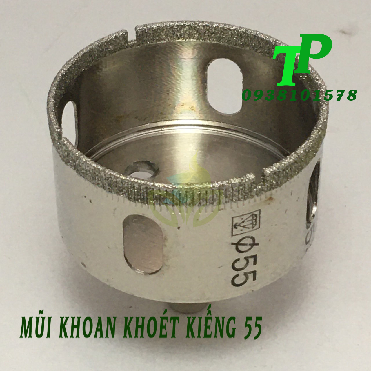 Mũi Khoét Kiếng Phi 55 - Mũi Khoan Kiếng Phi 55