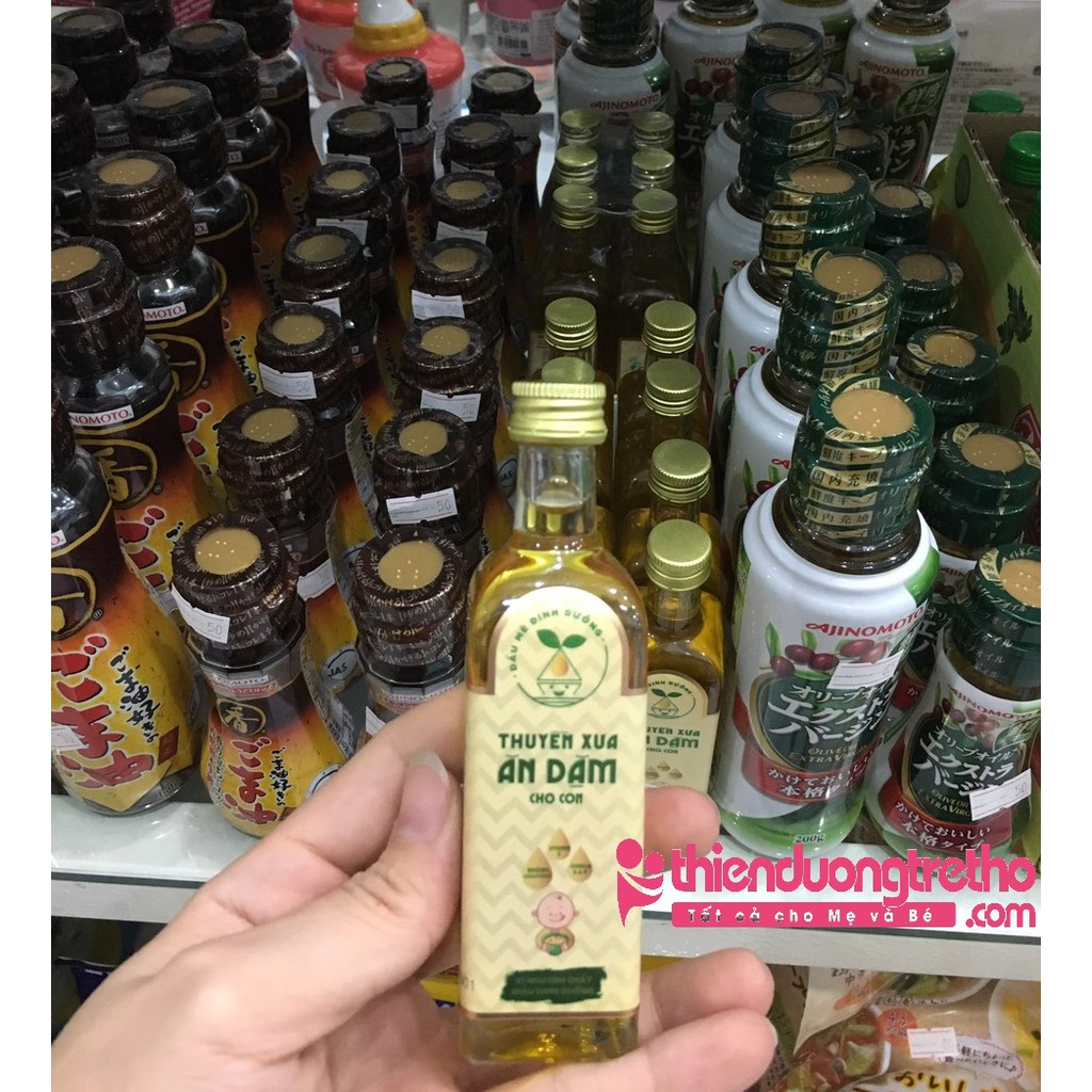 Dầu Mè Ăn Dặm Thuyền Xưa 65ml