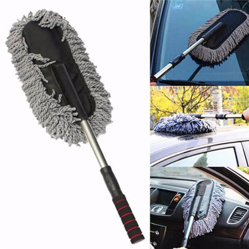 CHỔI SỢI ĐA NĂNG LAU BỤI -VỆ SINH XE