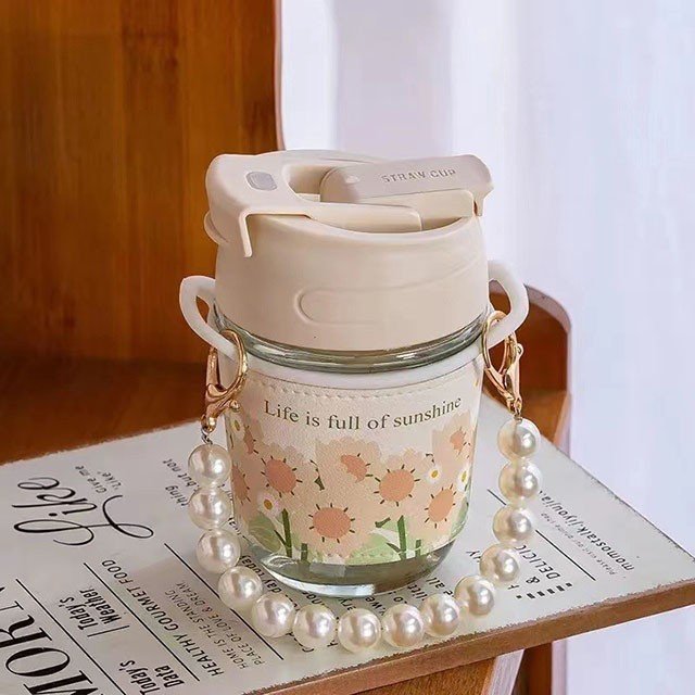 [GIẢM 5% ĐƠN 129K]CỐC THUỶ TINH - CỐC QUAI 350ML