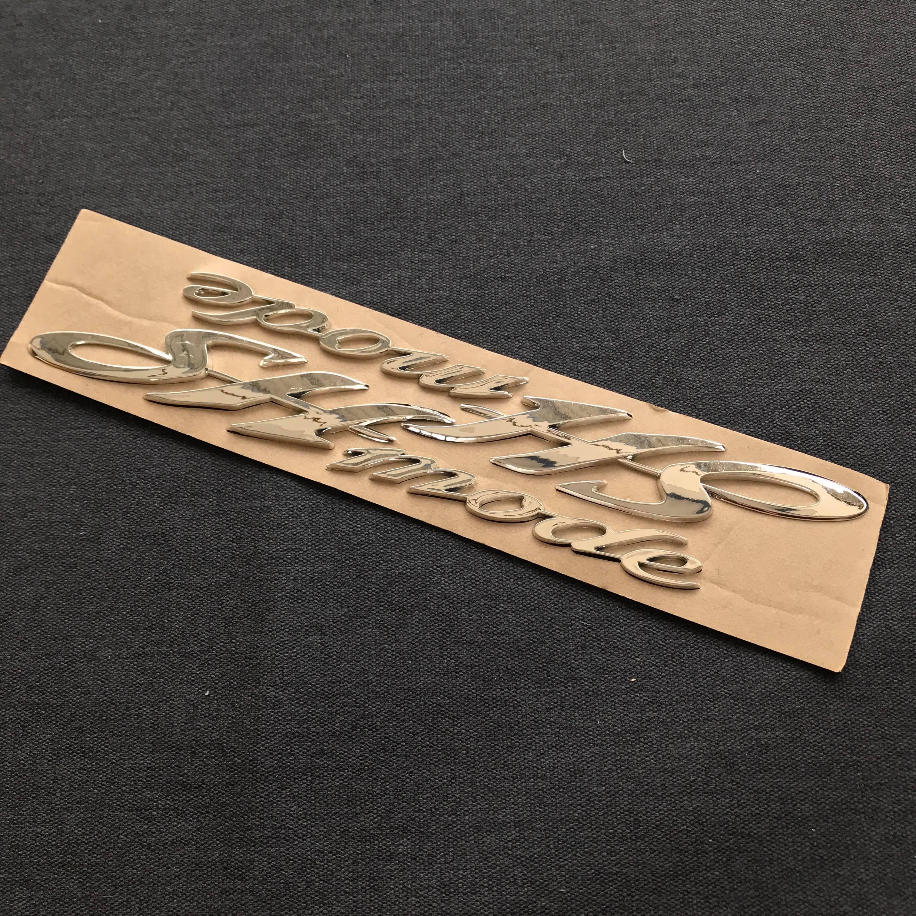 Bộ tem decal chữ nổi SH mode (MÀU VÀNG)
