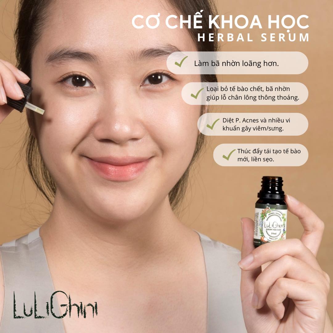 Herbal Serum Lulighini - Tinh dầu thảo dược