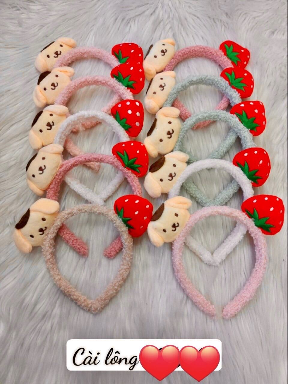 [Xả kho 3 ngày]Băng Đô  hinh  meo kitty de thuong cho be gai