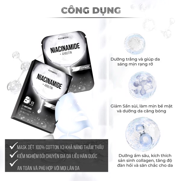 Mặt Nạ Dưỡng Ẩm Foodaholic Mask