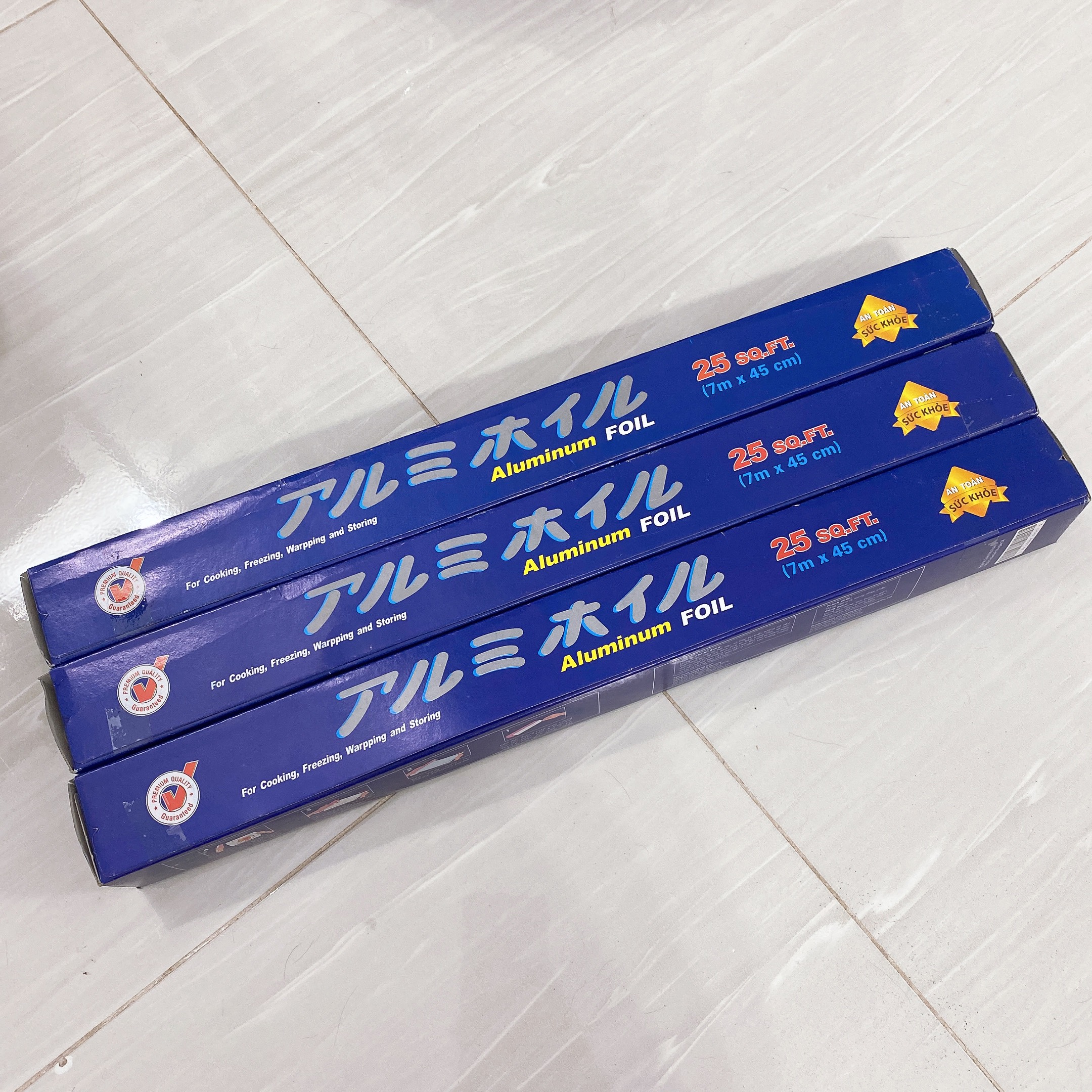 Cuộn giấy bạc bọc thức ăn tiện dụng 45cm x 7m