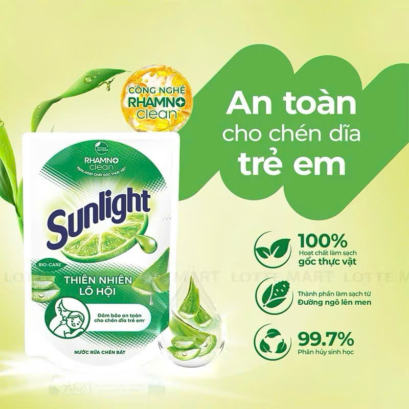 NƯỚC RỬA CHÉN BÁT SUNLIGHT TÚI 720g