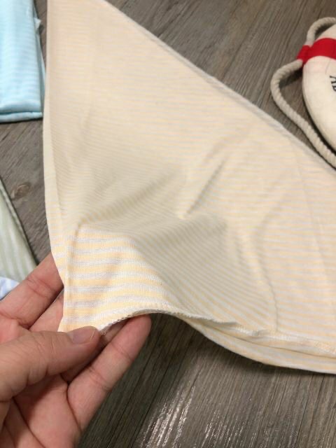 Set 5/10 tã chéo cotton kẻ 60x90cm