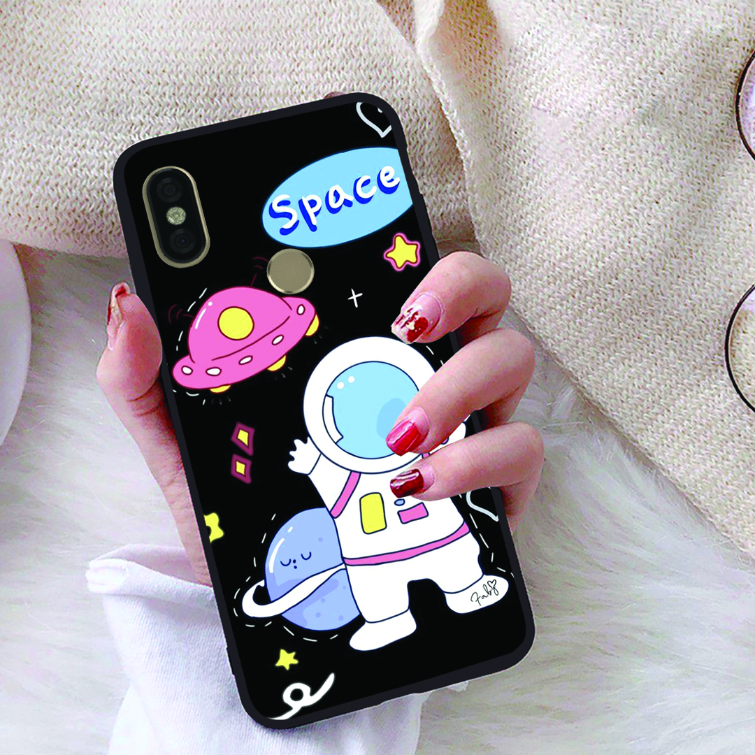 Ốp lưng Xiaomi Redmi S2 viền dẻo TPU BST Space