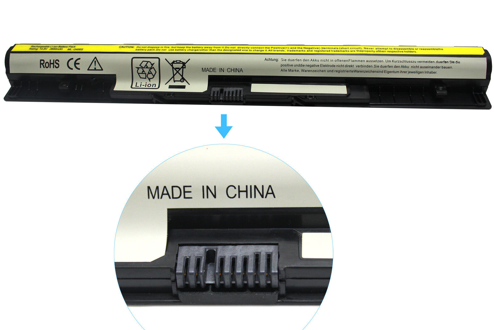 Pin cho laptop lenovo G400S