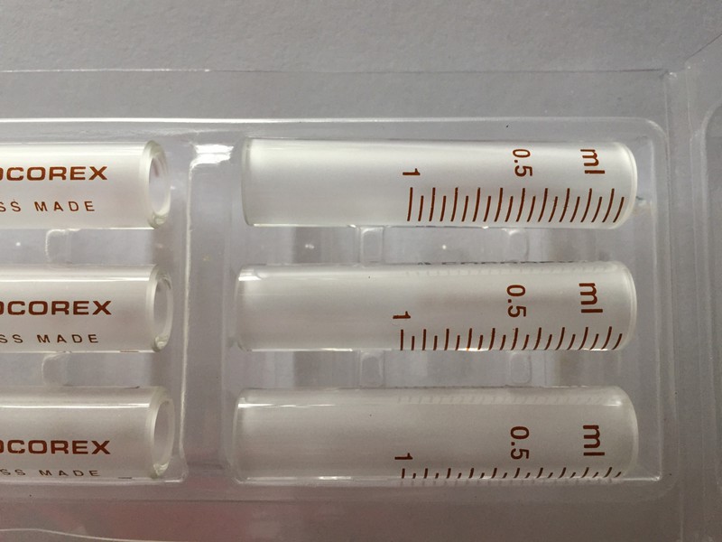 Ống thủy Socorex 1ml