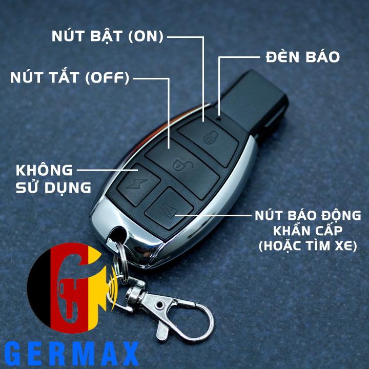 Báo Động Chống Trộm Xe Máy Germax GM-32iD