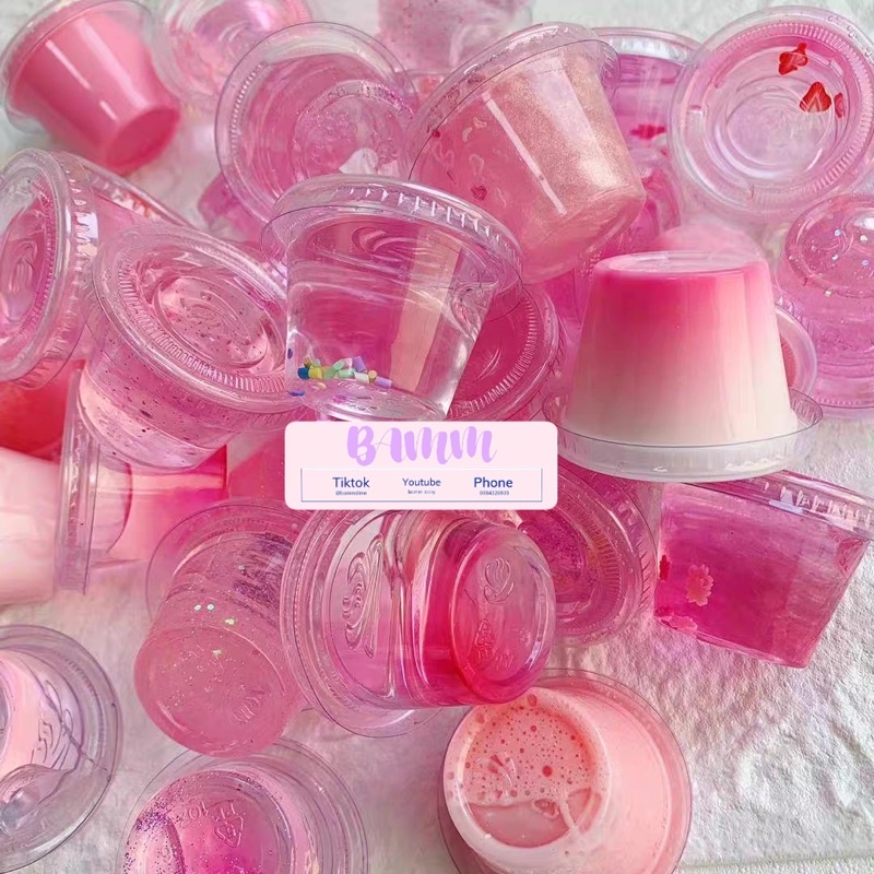 Slime basic, clear slime 30ml nhỏ