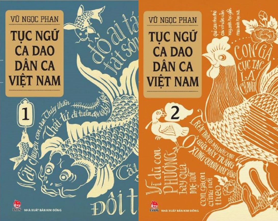 Trọn bộ Tục ngữ ca dao dân ca Việt Nam - Tập 1 + 2