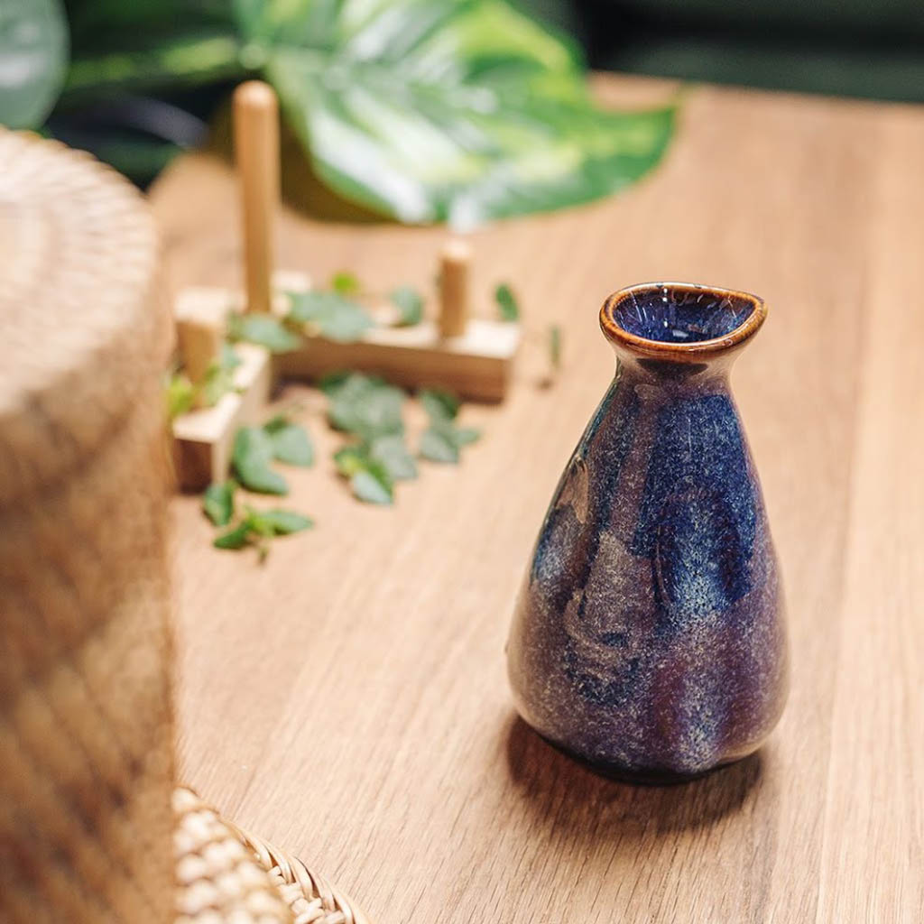 Bình đựng rượu Men Xanh Hoả Biến