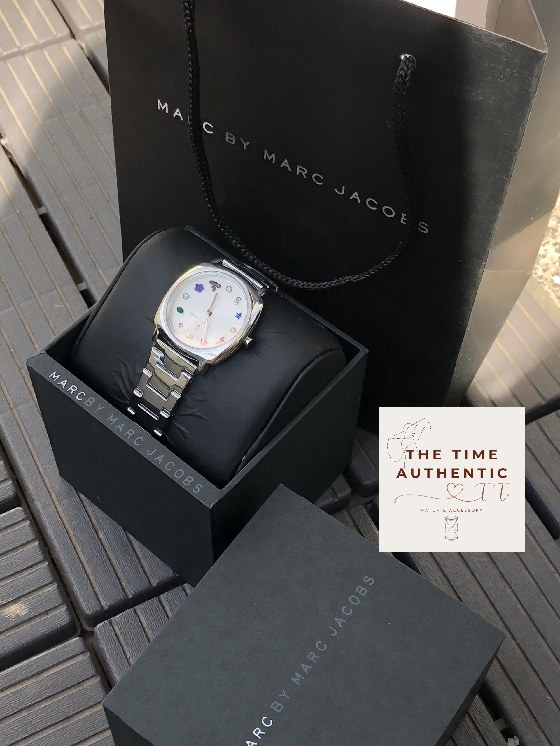 Đồng hồ nữ MARC JACOBS #MJ35 case 34mm.5ATM