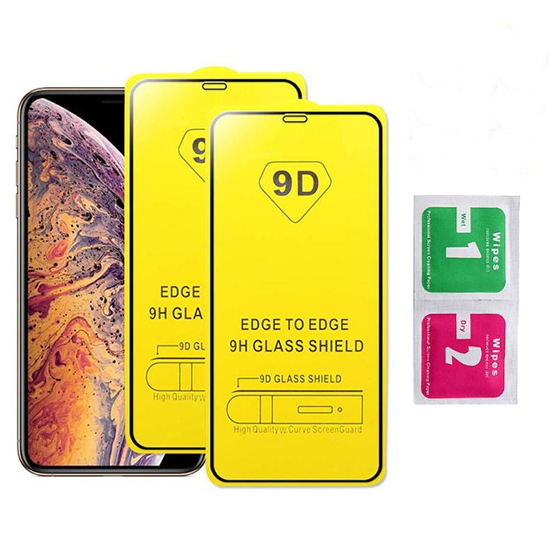 Cường lực full màn cho dùng cho iphone 11 Pro Max (Đen)