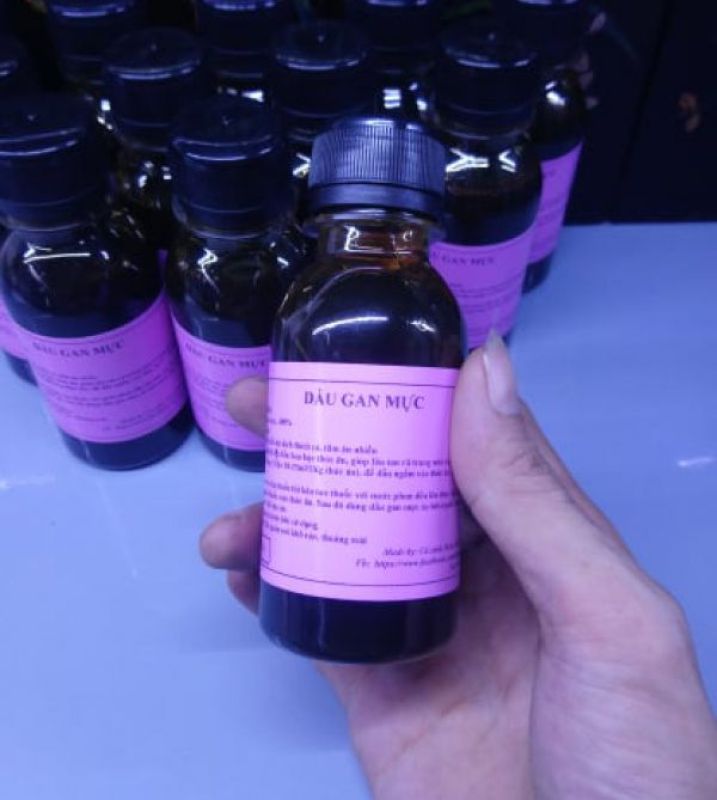 DẦU GAN MỰC - CHẤT DẪN DỤ KÍCH THÍCH CÁ TÔM ĂN NHIỀU, BAO BỌC THỨC ĂN