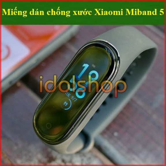 [Miband 5] Miếng dán bảo vệ màn, chống xước Xiaomi miband 5
