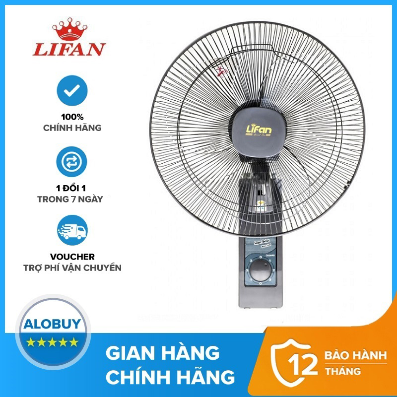 Quạt treo tường Lifan T-N (Nhiều Màu)