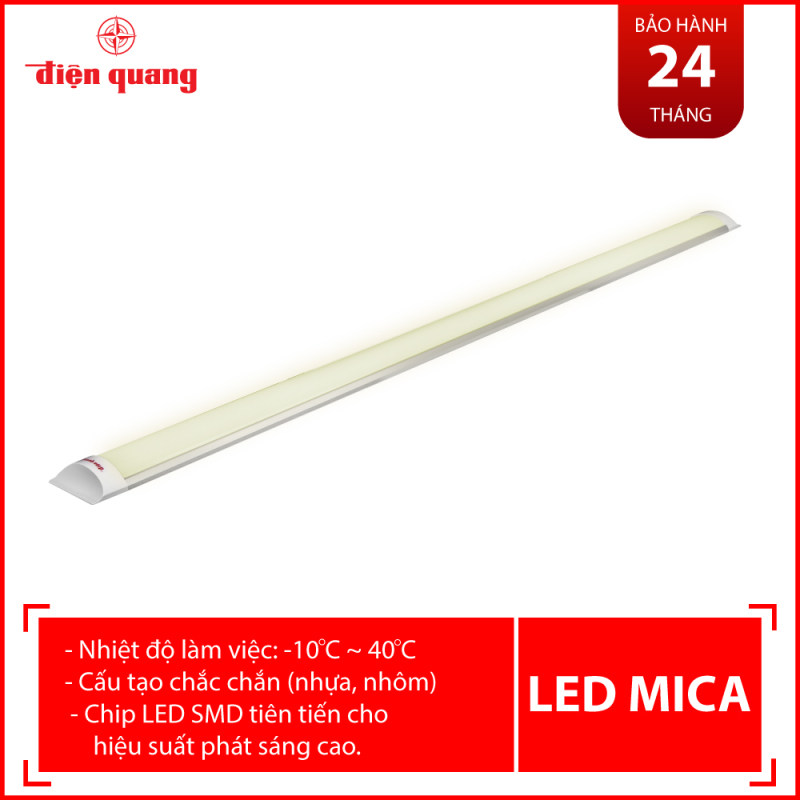 Bộ đèn LED MICA SMART Điện Quang ĐQ LED MF02RF 367CCT (36W, điều chỉnh độ sáng và nhiệt độ màu, không kèm remote, nhôm nhựa)