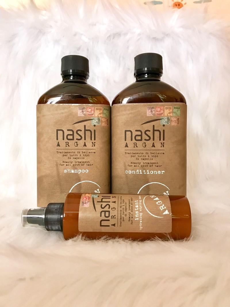 Argan revitalizing shampoo shampoo 500ml x 2 + Argan Premium Soft Dry Drain