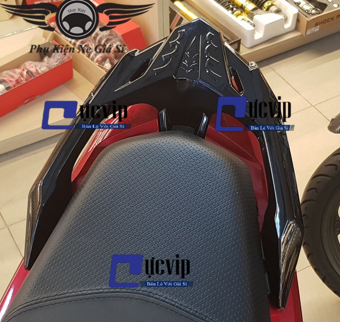 Chụp Ốp Cảng Sau AirBlade 2020 Full Đen MS2675