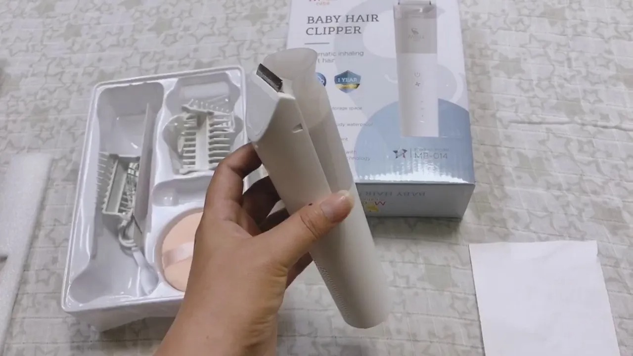 Tông Đơ Cắt Tóc Cho Bé Moaz Bebe MB014