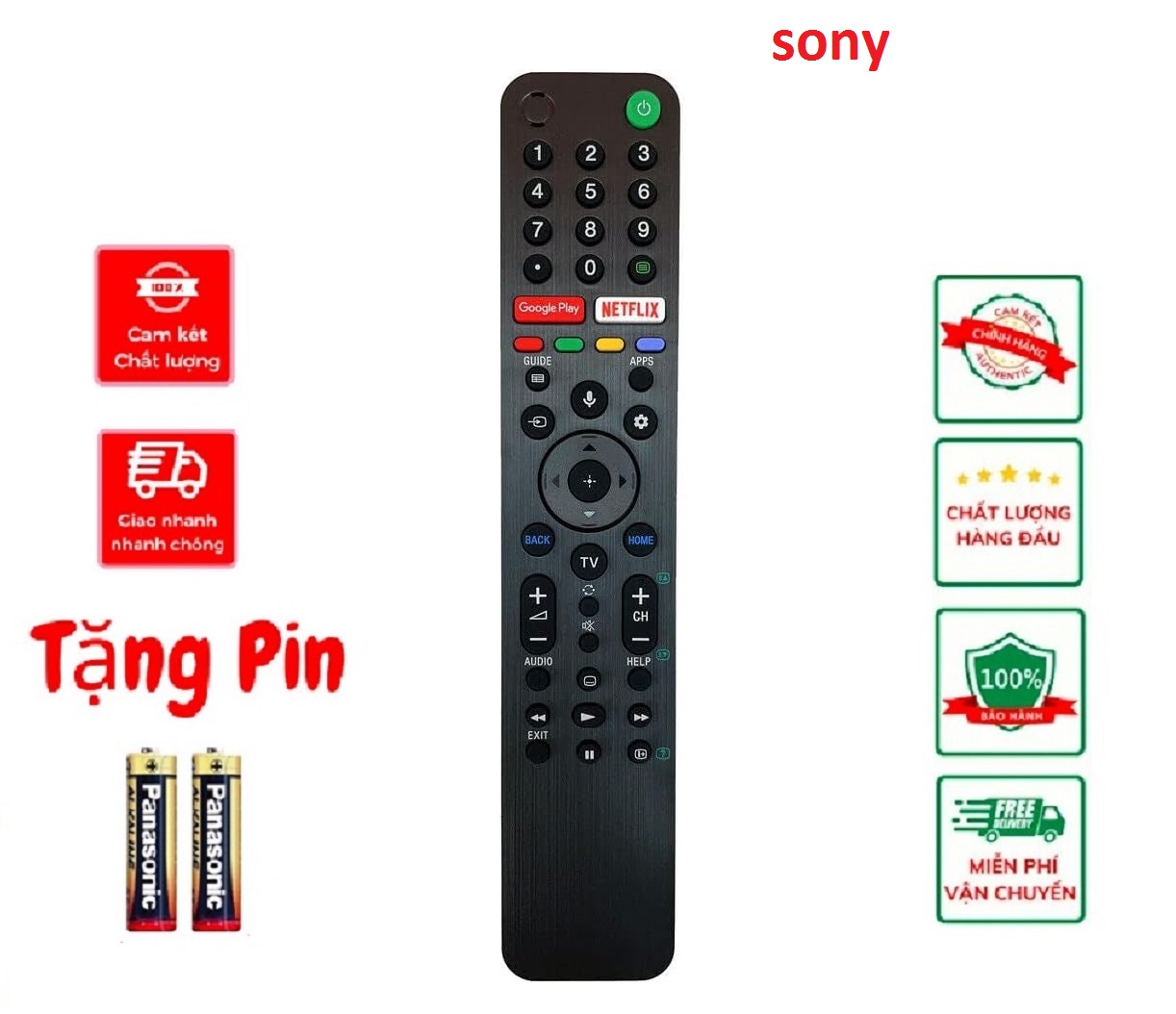 Điều khiển tivi sony 4k 43 inch kd-43x8500h