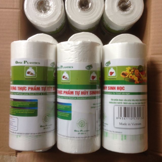 01 kg túi đựng thực phẩm sinh học opec plastic