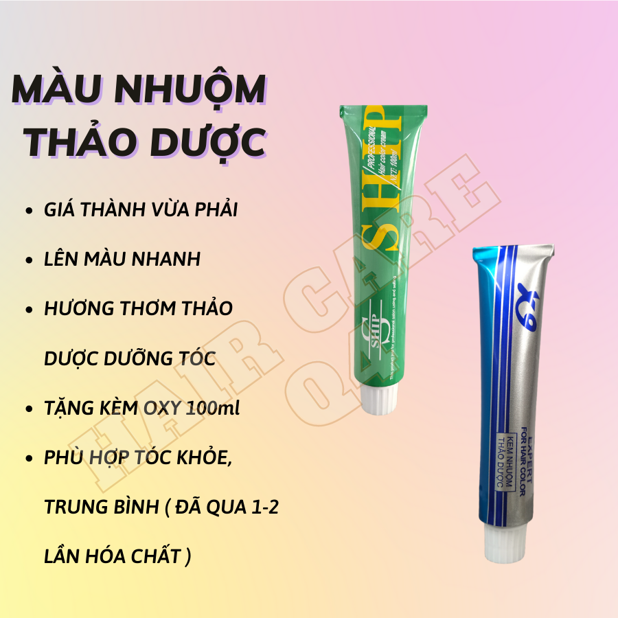 Thuốc Nhuộm Tóc Màu Xanh Khói