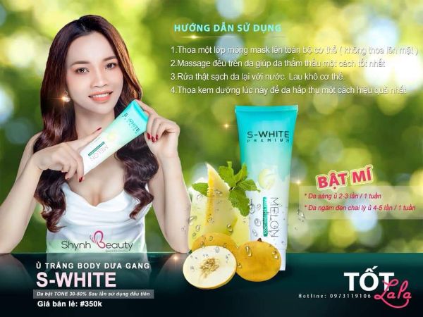 Kem Ủ Trắng Body Dưa Gang