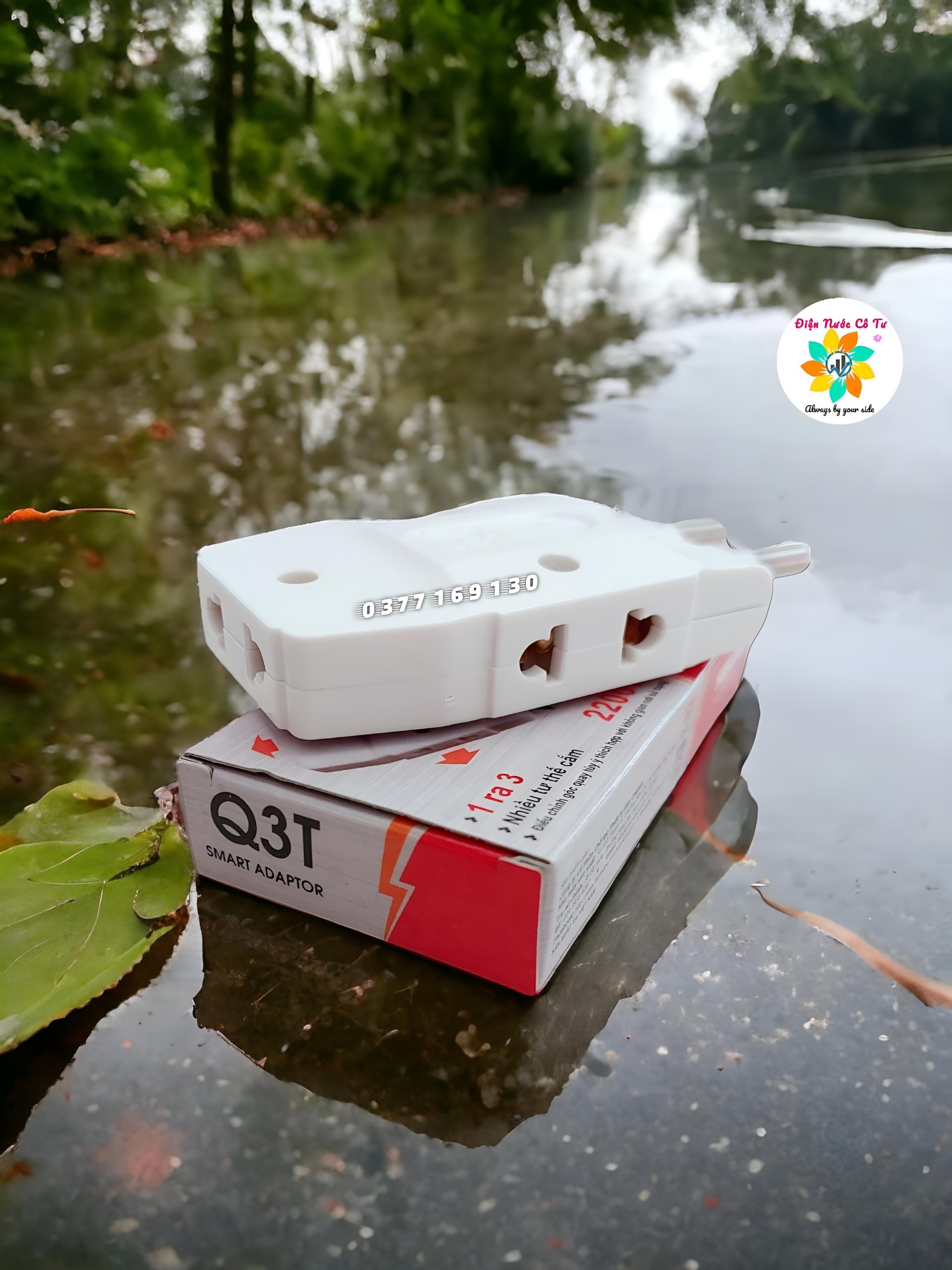 Ổ cắm chia 3 đa năng LiOA/Sopoka