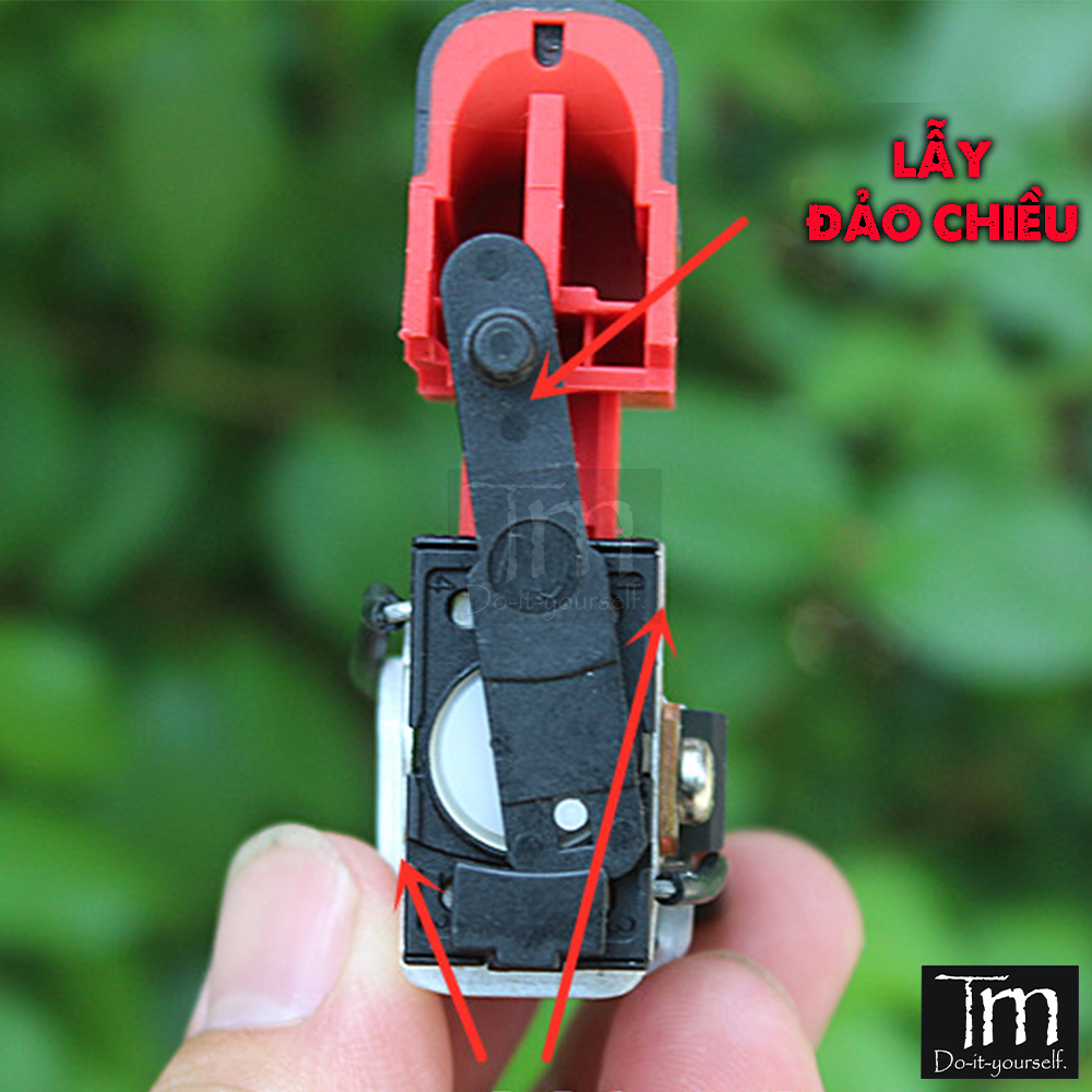 Công Tắc Điều Tốc Đảo Chiều Cò Máy Khoan Pin 5-24V