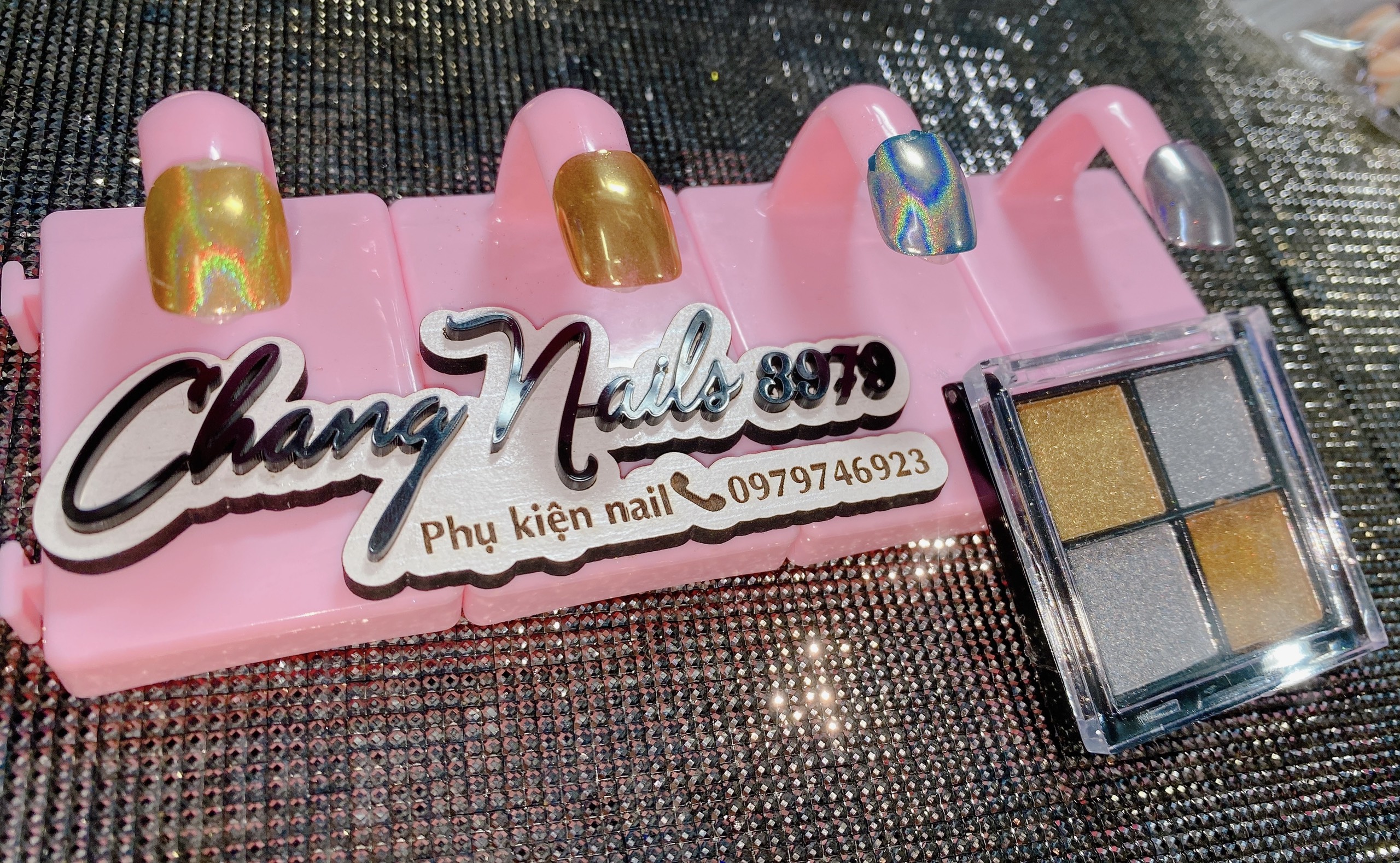 Tráng gương nén 4 ô