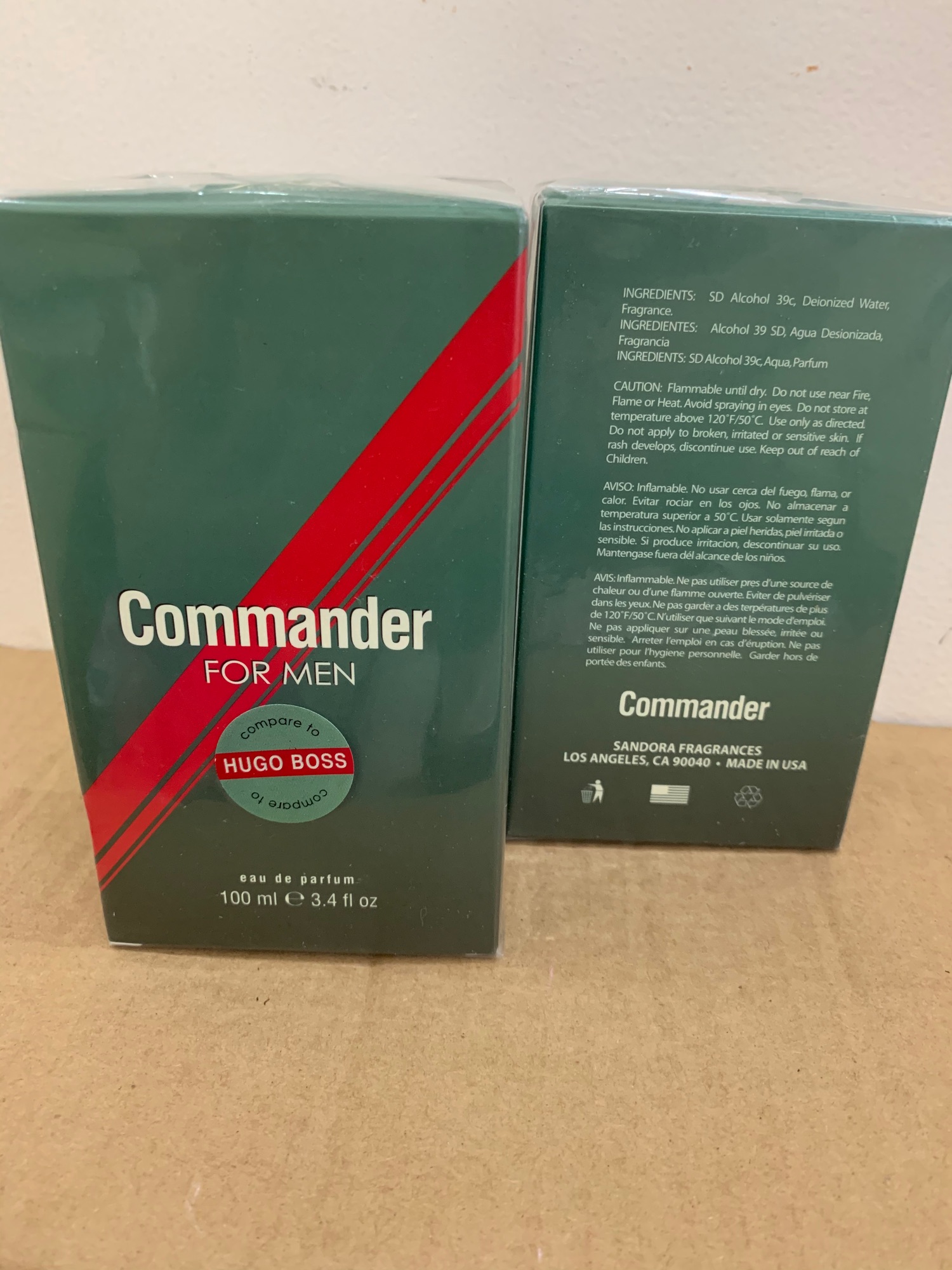 Nước Hoa nội địa Mỹ Commander For Men 100ml